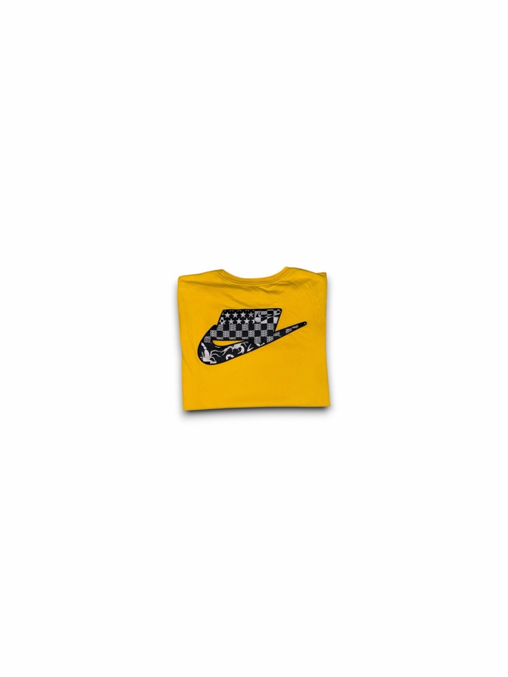 Nike NSW Swingman Star T-Shirt AV9956-741 Yellow Men's Size Large